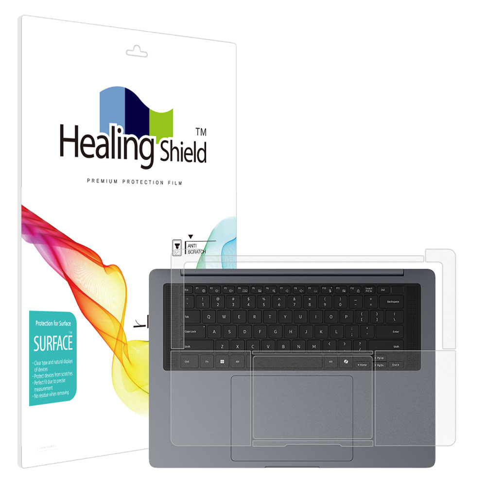 힐링쉴드 갤럭시북6 울트라 NT960UJH 무광 팜레스트 터치패드 필름 2p 세트 15,000원