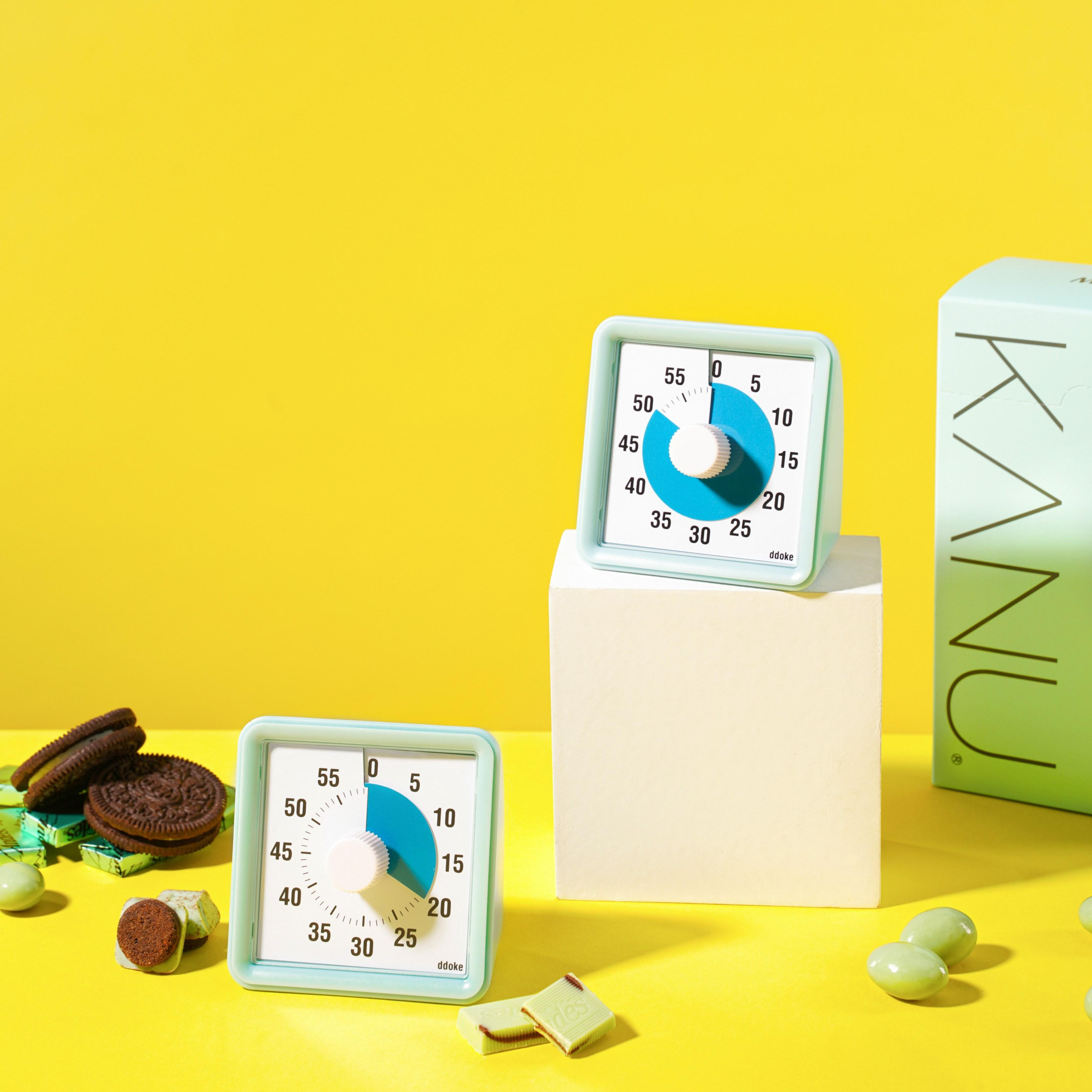 [똑게타이머] 예쁘고, 시계방향으로 체크하는 디자인, 민트 16,870원