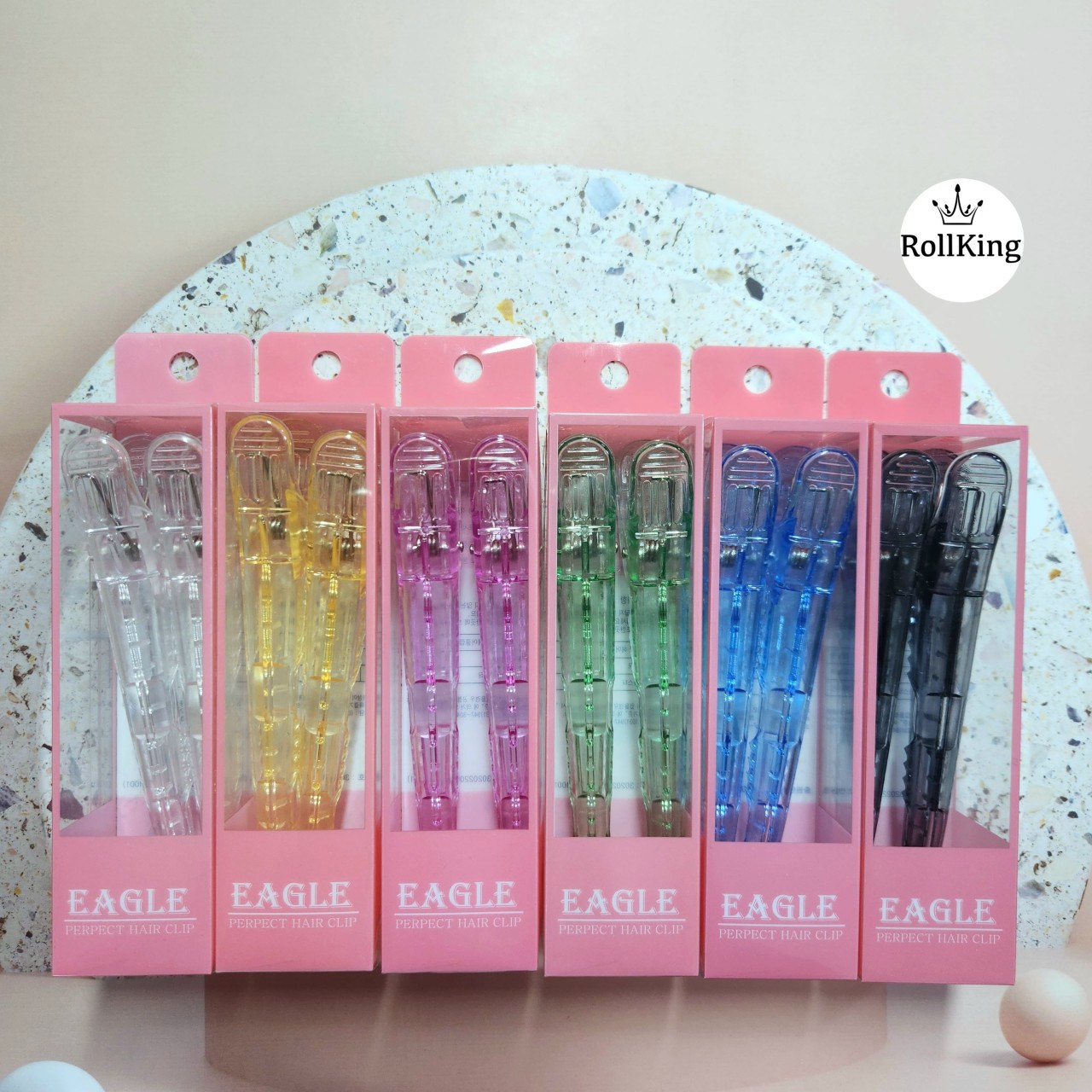 [롤킹] 커트 핀셋 드라이핀셋 이글 헤어 클립 미용실핀셋 바다가 8,800원