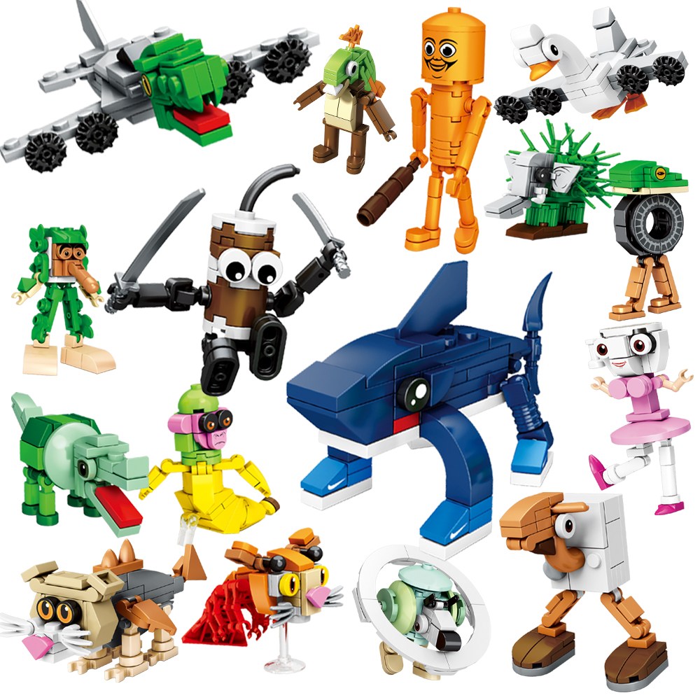 이탈리안 브레인롯 Italian brainrot 블록 16종 b0623 18,600원