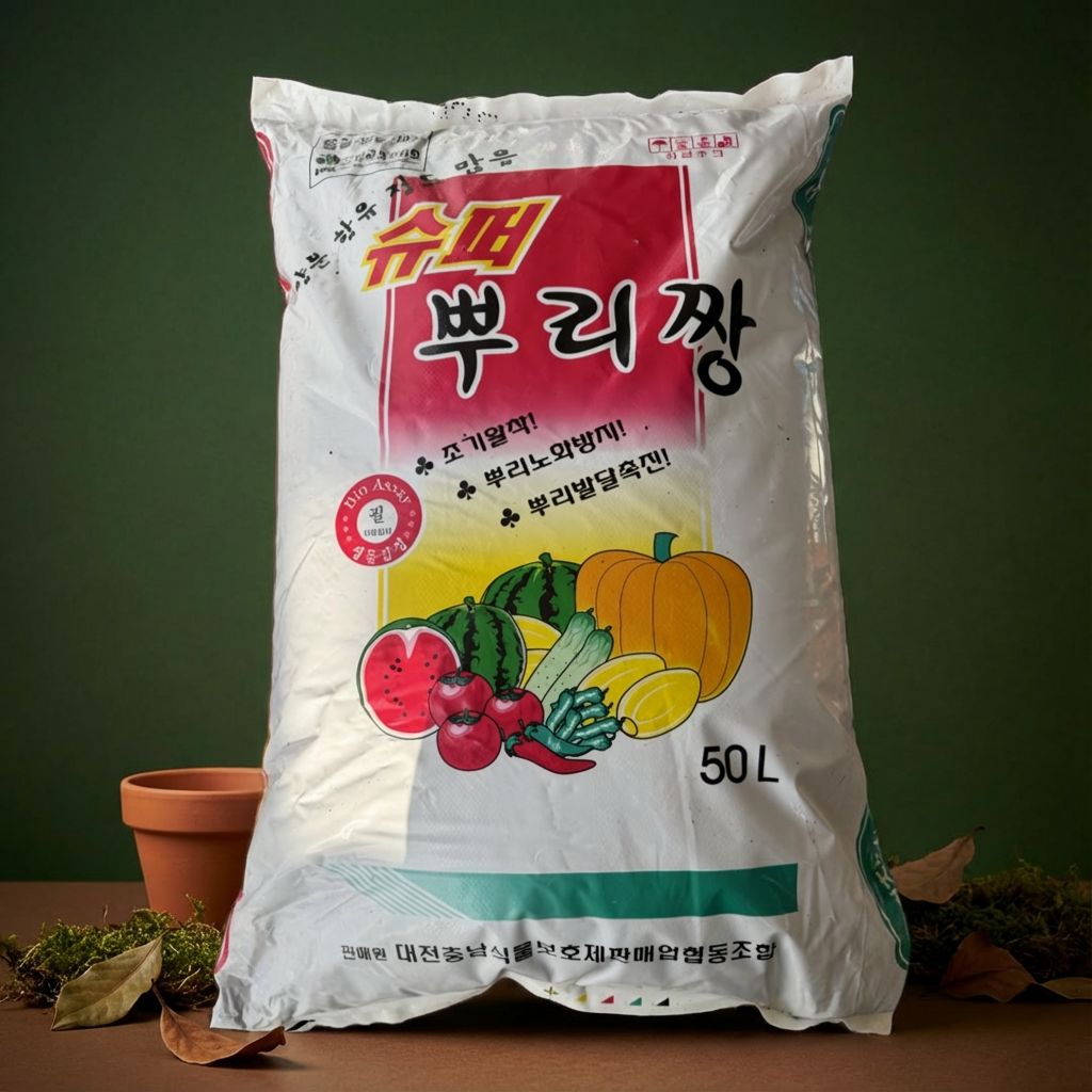 25년9월제조)유기물많은 원예용상토 부농(청농) 50L 분갈이흙 배양토 14,790원