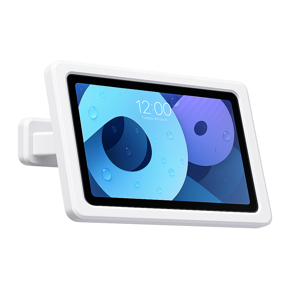 [하다컴퍼니] 테블릿PC 갤럽시탭 & 아이패드 360도 회전 고급 방수케이스 거치대, 1개, 화이트 28,900원