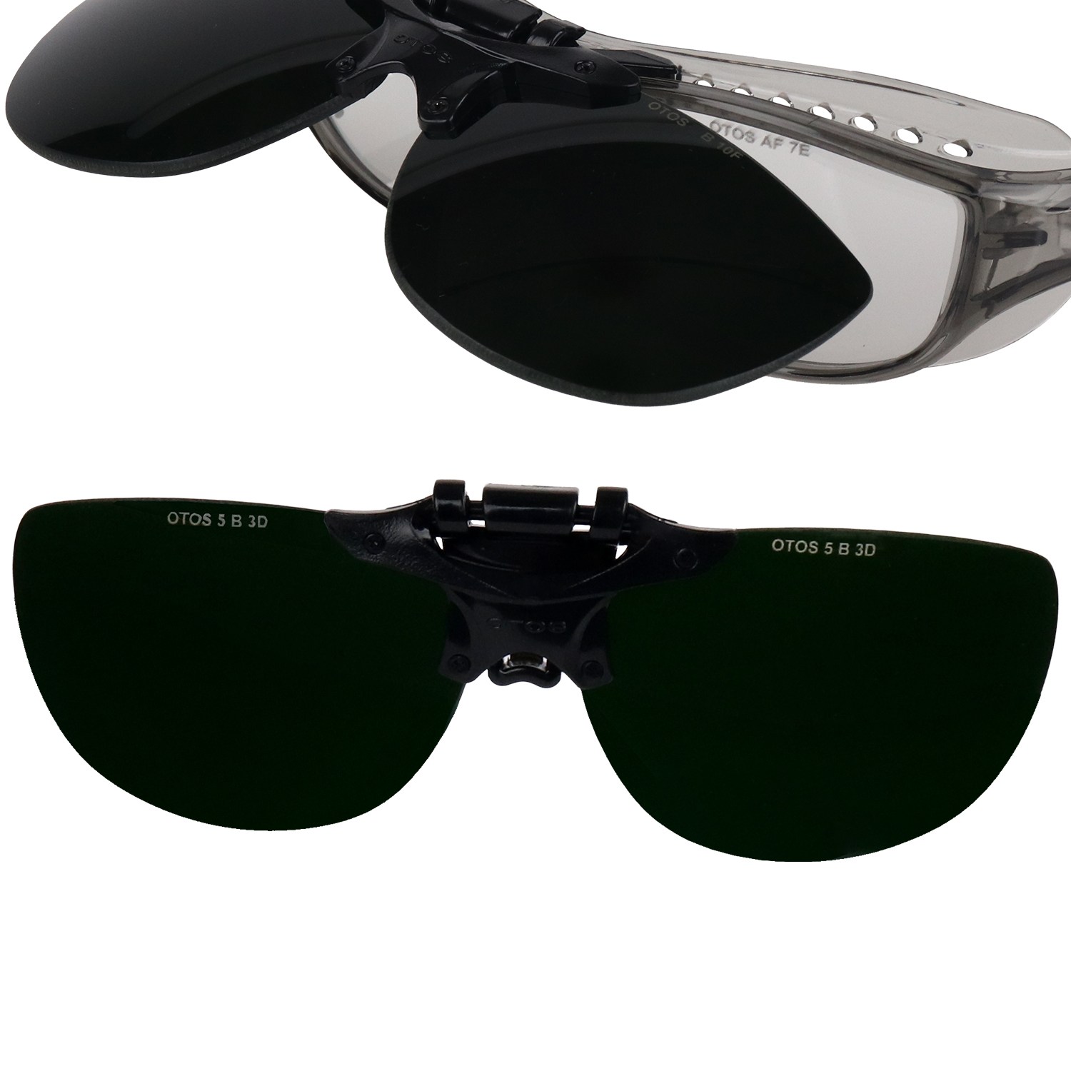 오토스 산업용 도수보안경 장착 보호안경 차광 클립형 커버렌즈 C-7I0IIB 11,900원