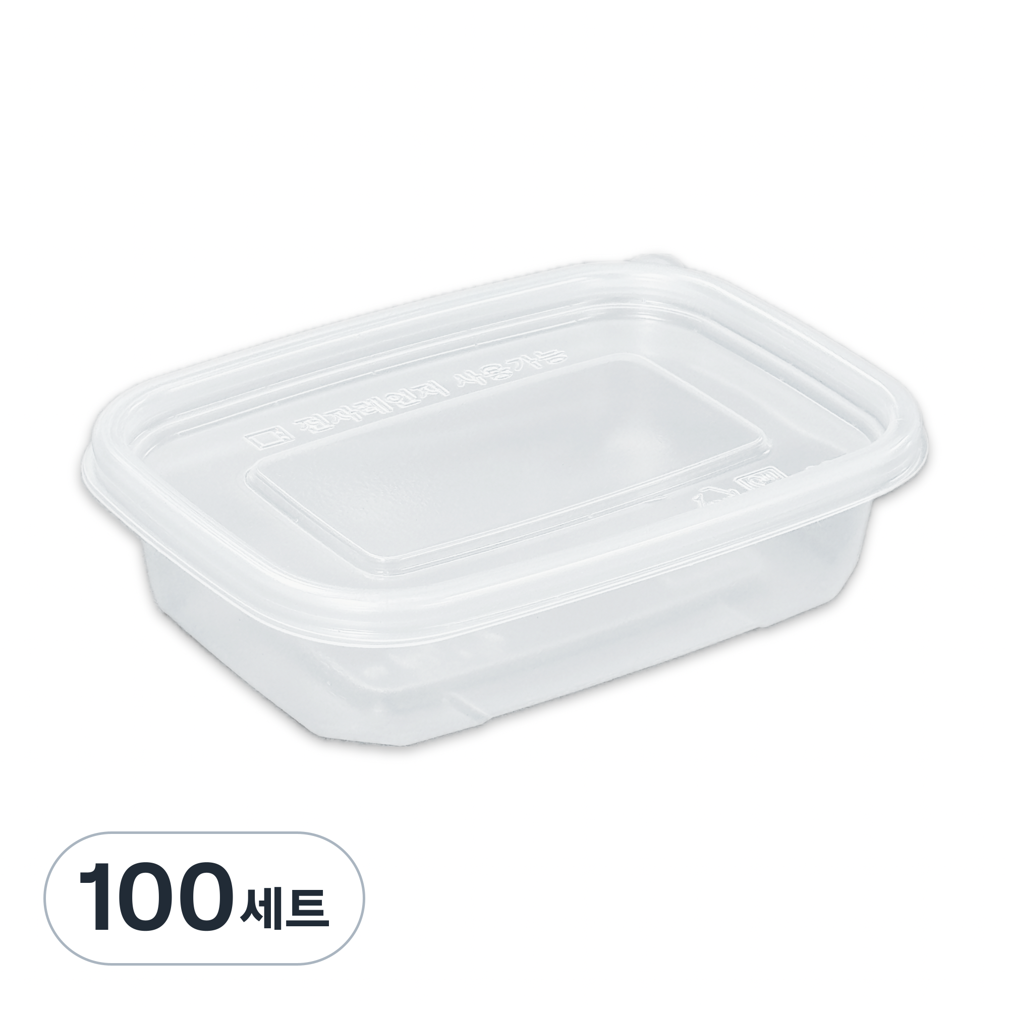 버디팩 PP내열 투명 밀폐 사각 미니 죽용기 200ml 22,460원