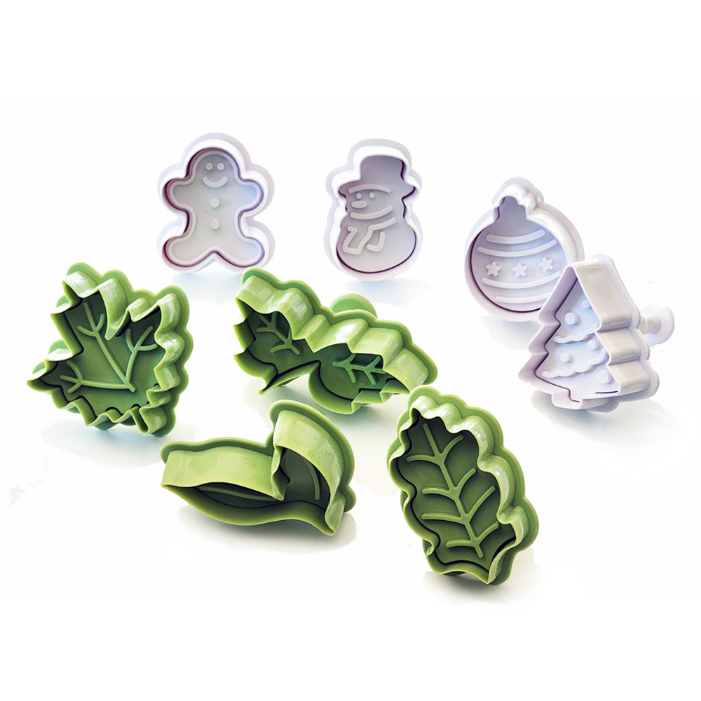 베스톰 푸쉬커터 크리스마스 꽃잎 8종 세트 7,400원