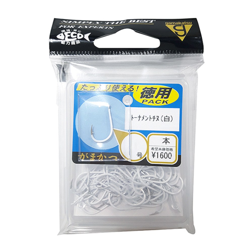 가마가츠 BOX 토너먼트 치누 백바늘 덕용 감성돔 바늘, 1개, 52개입 16,000원