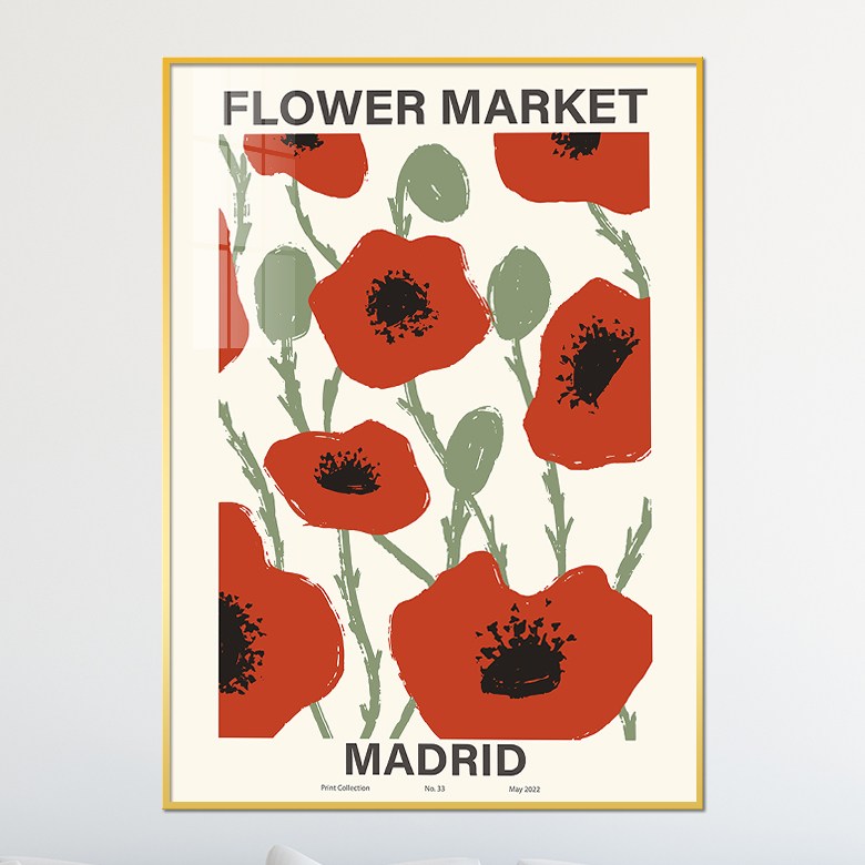 아트블루 사계절 어울리는 인테리어 그림 꽃그림 실내 인테리어 소품 액자 거실 주방 집들이 선물, 7_들 꽃 67,900원