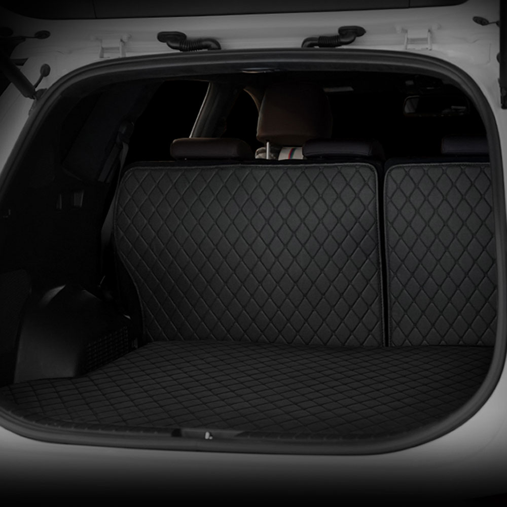 가온 3D 가죽 트렁크매트 바닥+등받이 풀세트 전차종, 블랙+블랙, 컨텐츠 참조 38,900원