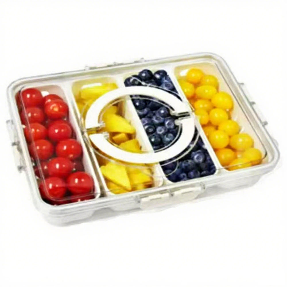 Rooice 냉장고 정리 보관함 야채과일 밀폐용기 손잡이 뚜껑형, 1개, 4개 15,500원