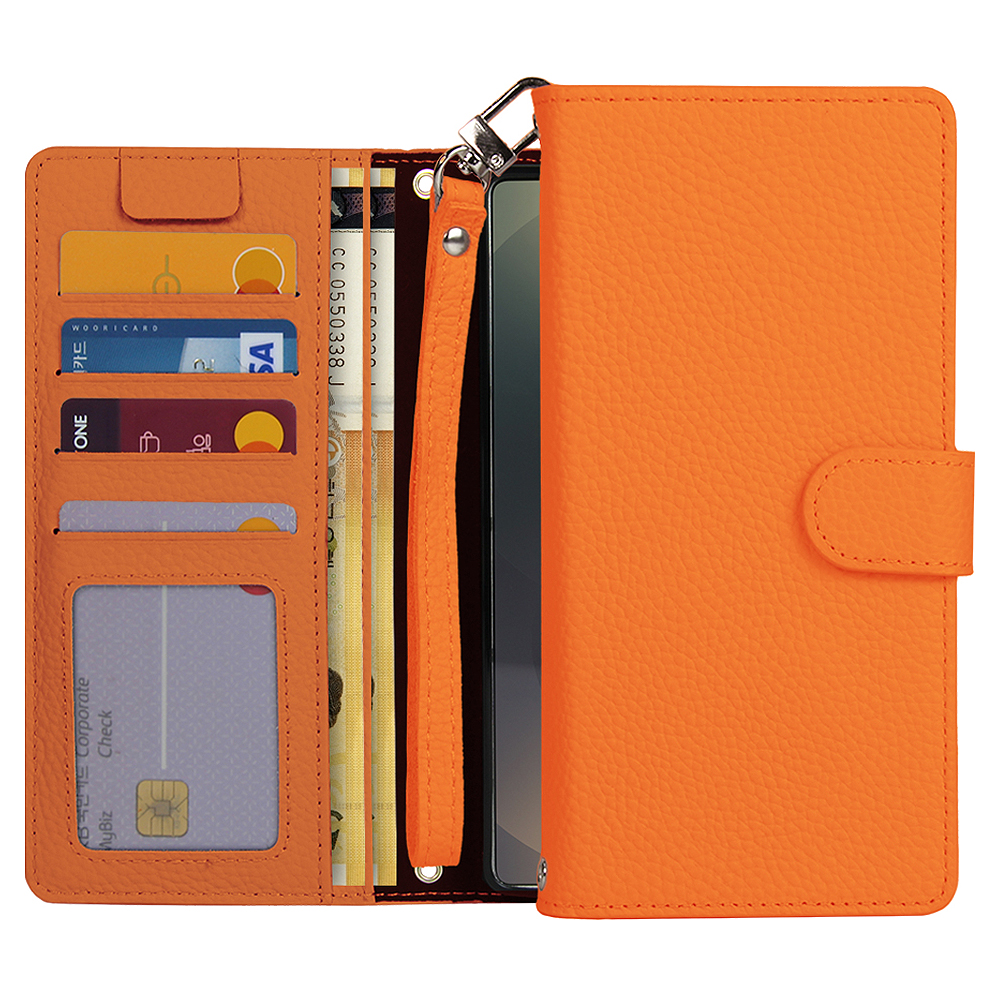 에센스웨어 에센셜 천연 소가죽 다이어리 휴대폰 케이스 + 오플 스트랩 세트 18,900원