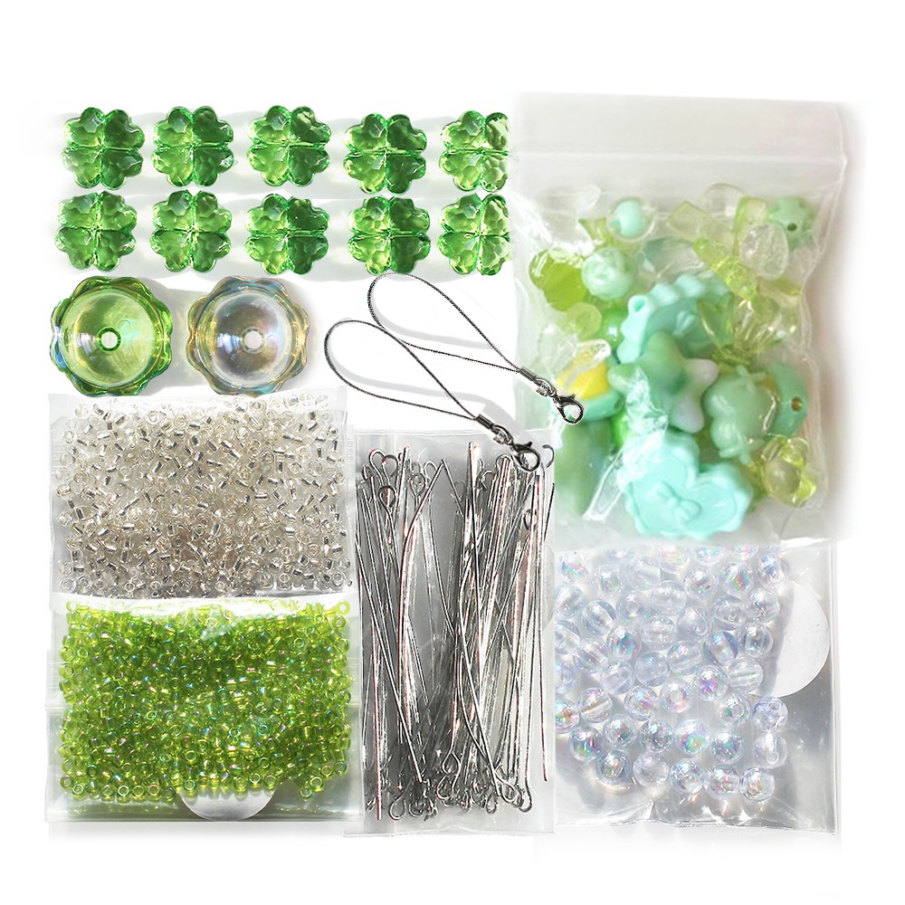 [마니랜드] 행운 해파리 비즈 키링 만들기 키트, 1개, 키트 13,000원