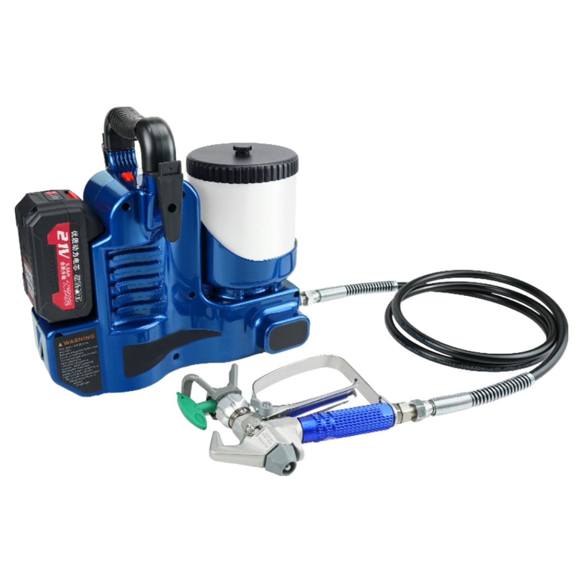 고압 에어리스 분무기 전기 페인트 분무기 리튬 배터리 충전식 소형 배낭 스타일, 1개 465,500원