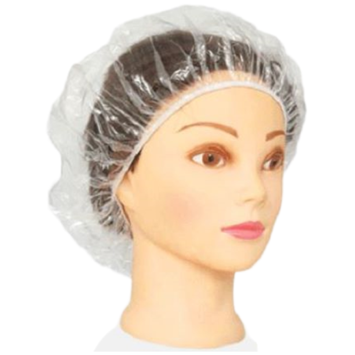 JNS 일회용 비닐 헤어캡 (100매), 1개, 투명 8,900원
