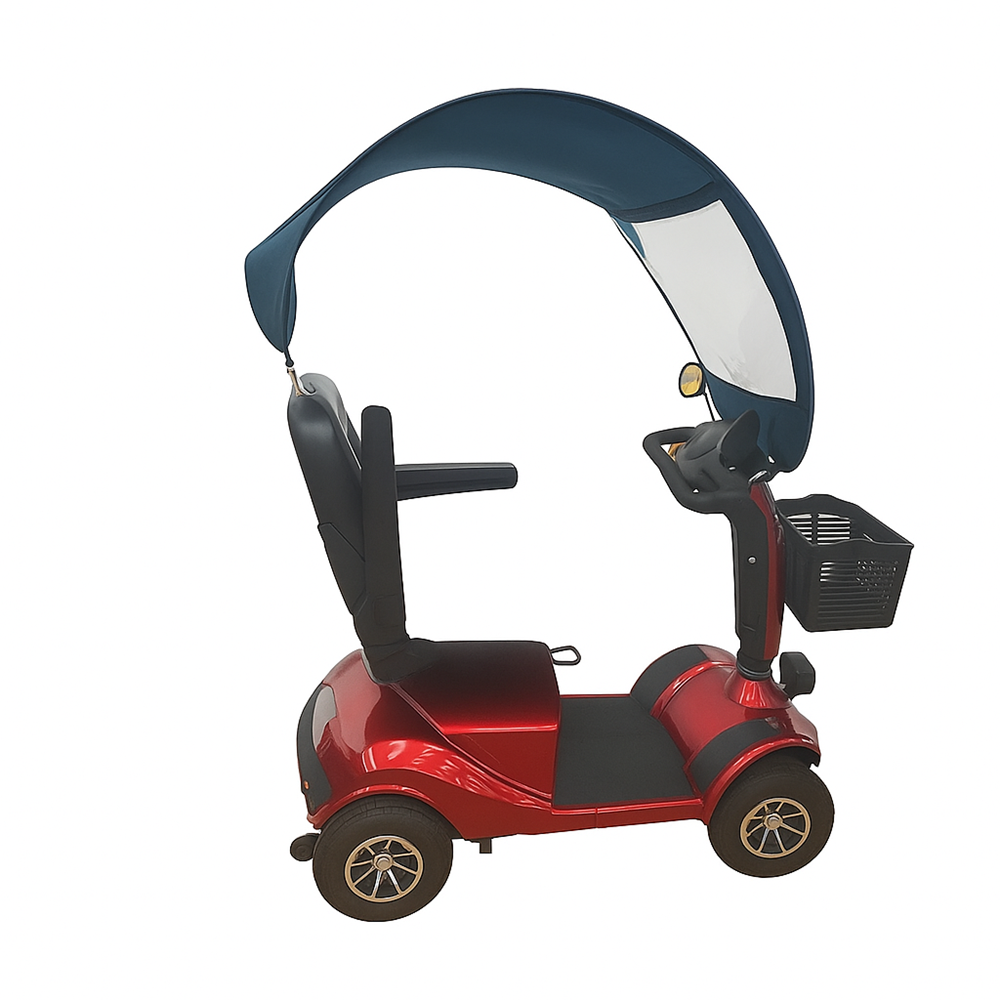 국내 특허 전동 스쿠터 노인 전동차 캐노피 햇빛가리개 바람막이 우산 비막이 커버 차광막 차양막 햇빛 차단 65,600원
