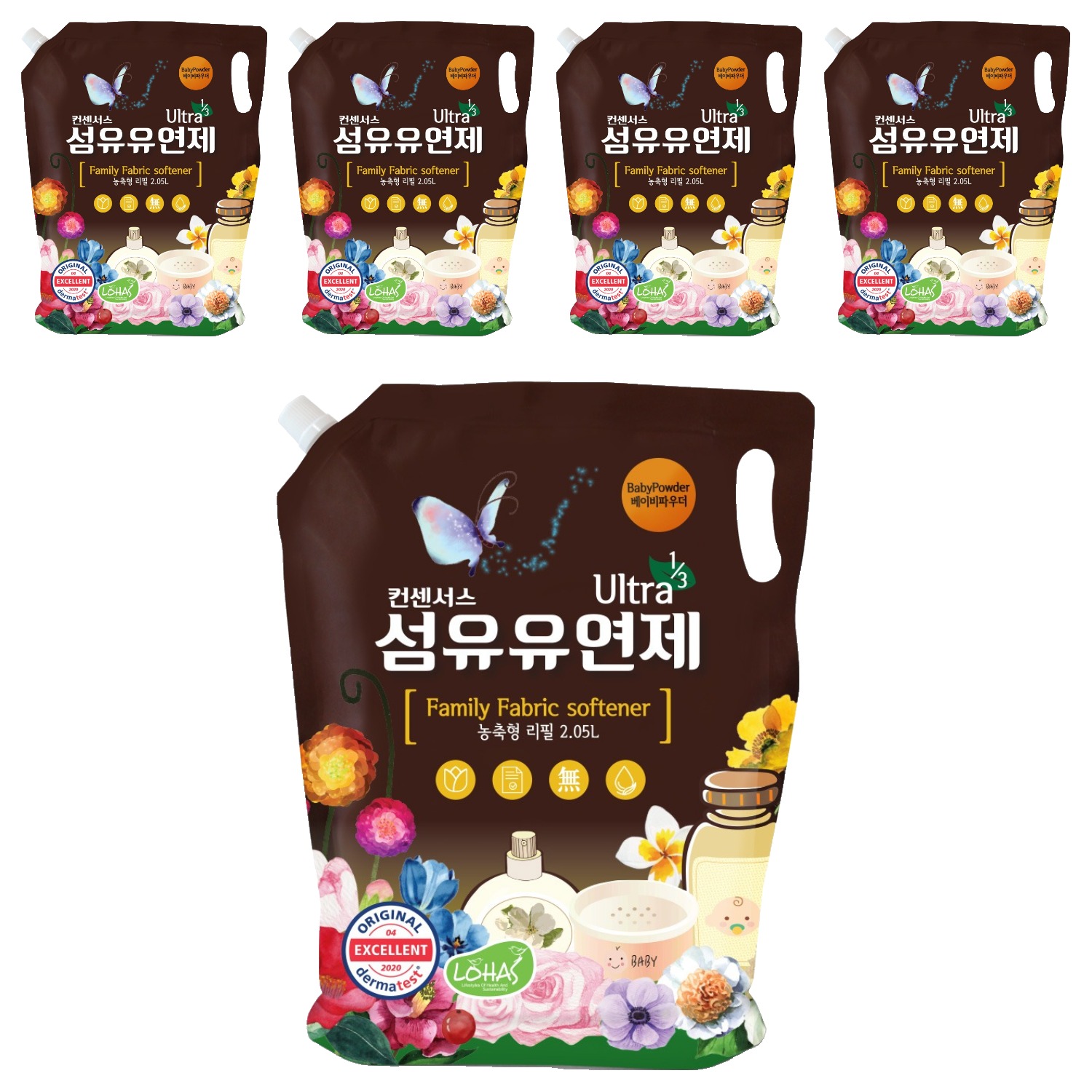 컨센서스 고농축 섬유유연제 베이비파우더 리필 31,730원