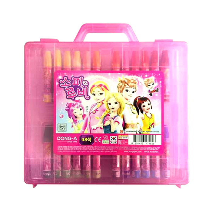 동아 소피루비 크레파스, 48색, 1개 6,090원