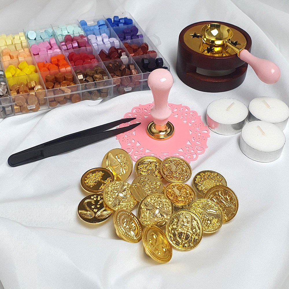 인장 20개 실링 세트 다꾸 스탬프 씰링 도장 청첩장 해리포터 스푼 인장 어린이날 19,000원