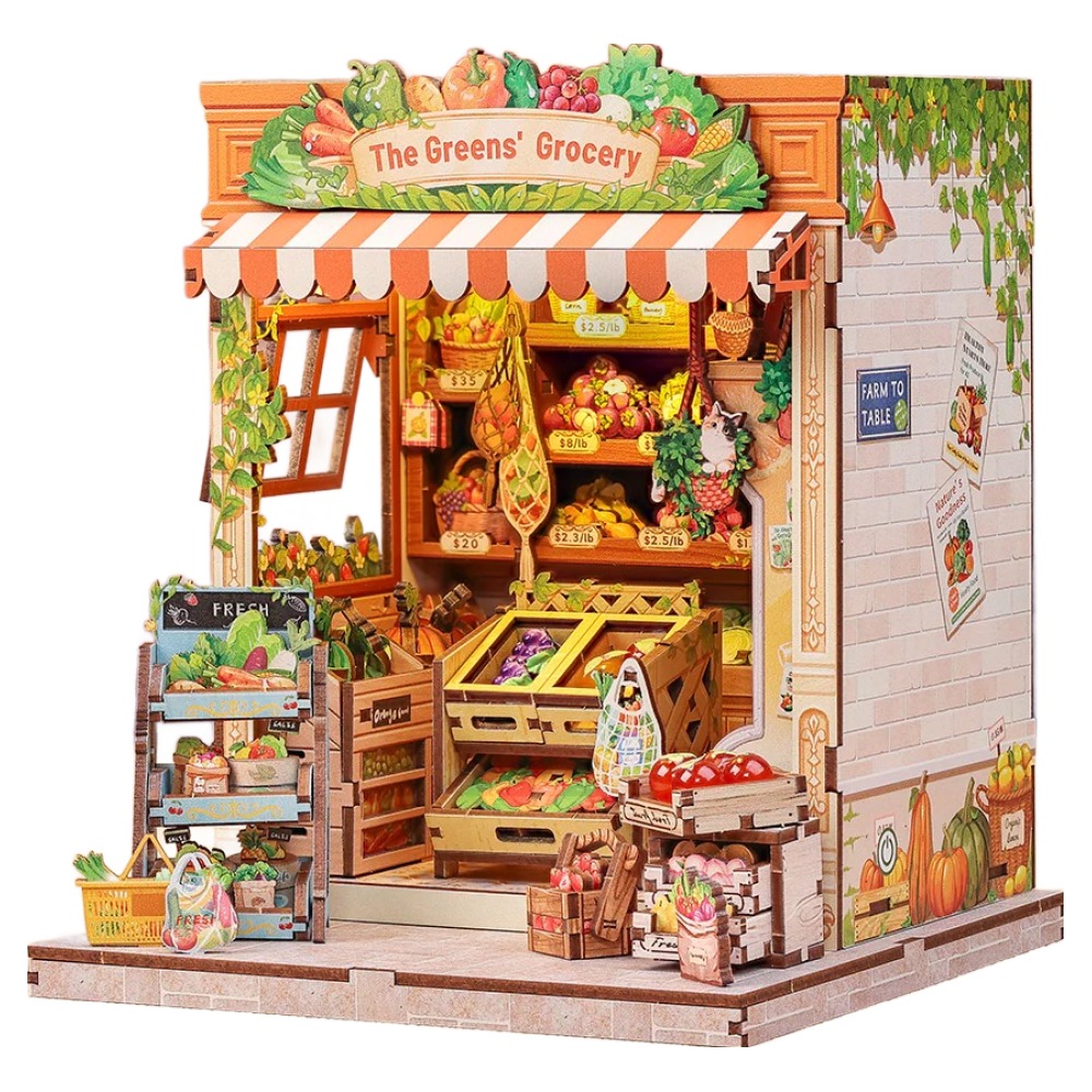 대호토이즈 싱그러운 그린의 마켓 미니어처 하우스 DIY 키트 38,230원