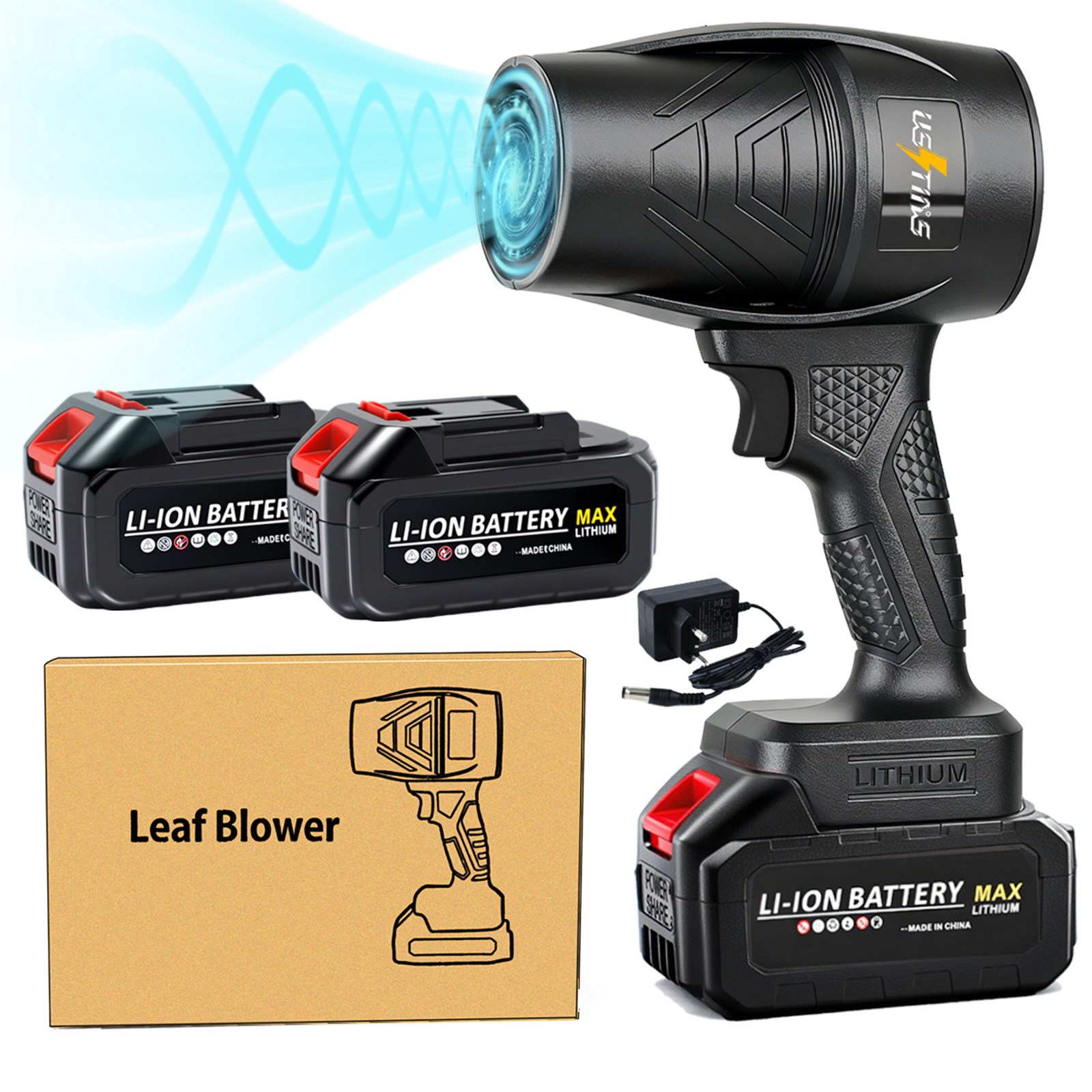 우스틴스 충전식 무선 미니 터보 송풍기, 현재가 49,980원