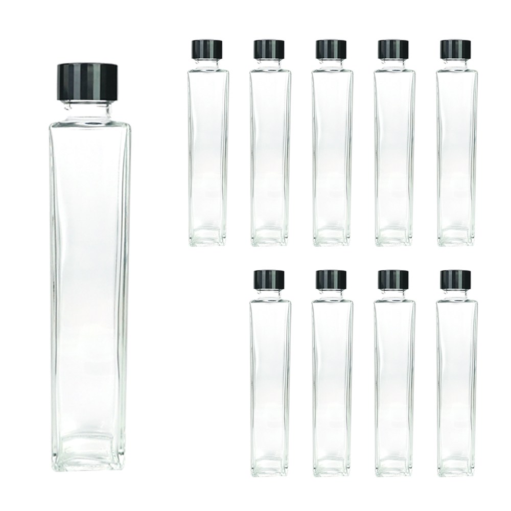 가인글로벌 사각하바리움200 투명병 + 스탬핑 숏캡 블랙, 10개, 200ml 18,400원