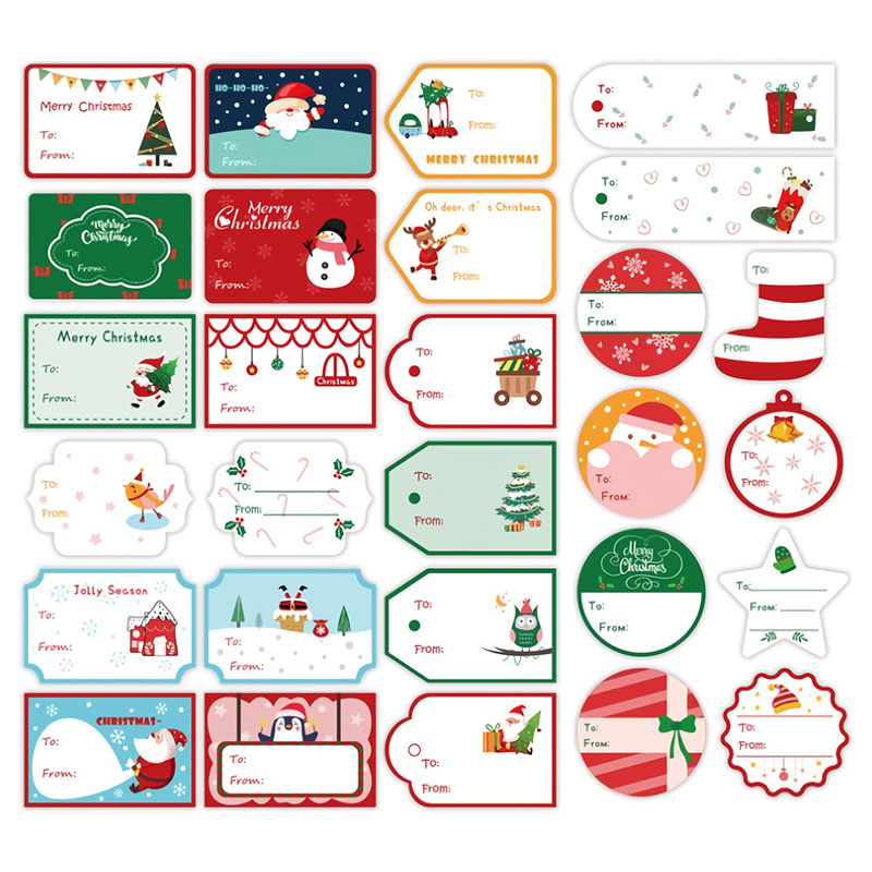 파티팡 크리스마스 레터링 스티커 28입 10개묶음, 1개 19,800원