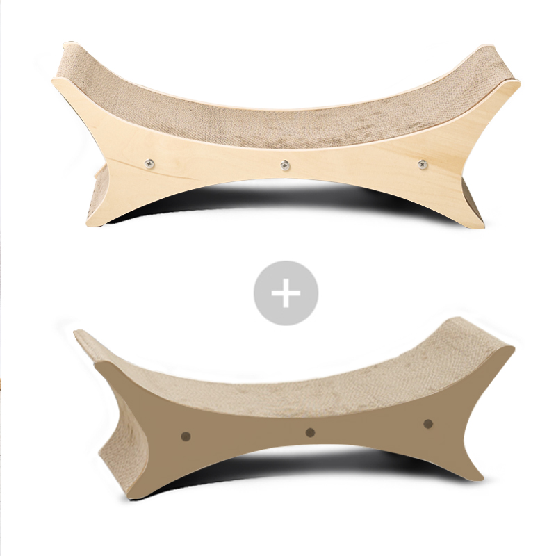 뽀떼_고양이 스크래처 R2스크래쳐 1개+리필스크래쳐 1개 세트_빅평판 리필 스크래쳐 57,800원