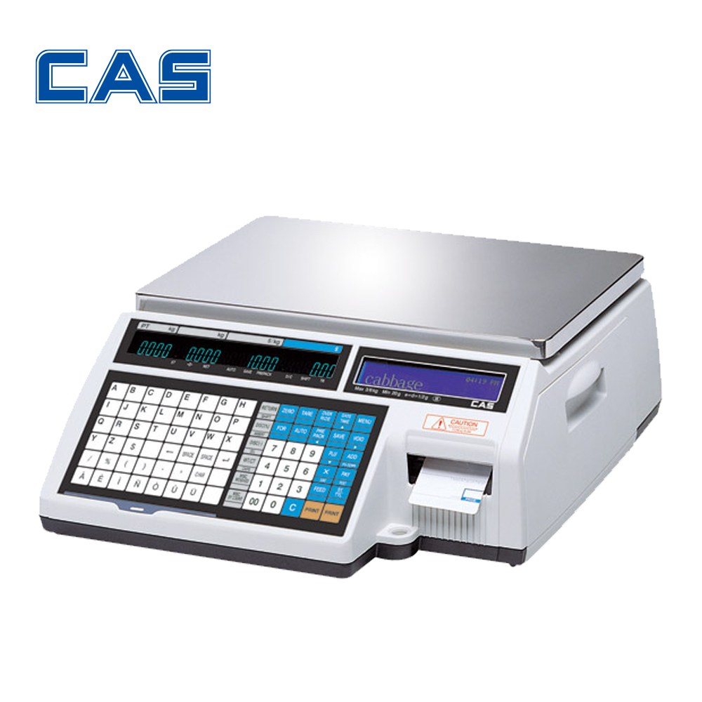 카스 CL5500-15B 유통형 라벨프린트저울 야채 청과 생선 기둥X 15kg 1,280,000원