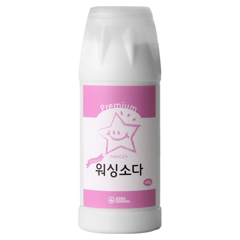 소다스쿨 프리미엄 워싱소다 용기형, 450g, 1개 6,500원