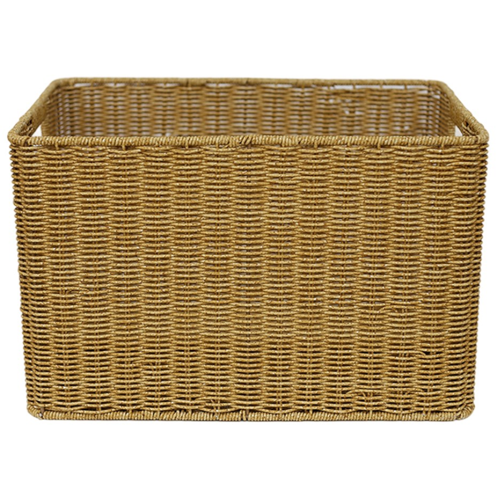 대형 다용도 천연라탄 PP 바구니 소품 바스켓 정리함 수납바구니 장난감 인형 쏠리또, 옅은갈색, 1개 19,900원