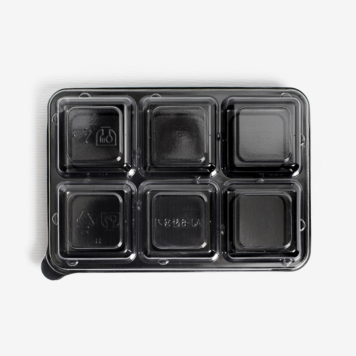 더팩컴퍼니 C 나눔 직사각 6칸 일회용 배달반찬용기 135,790원