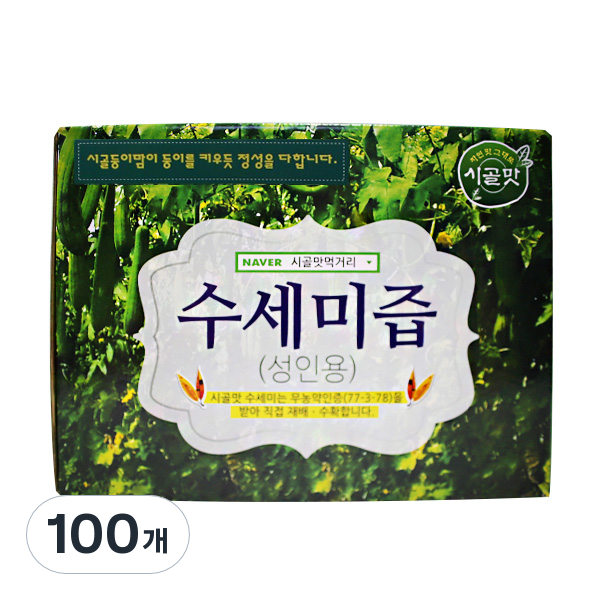 시골맛 수세미즙 성인용, 115ml, 100개 60,000원