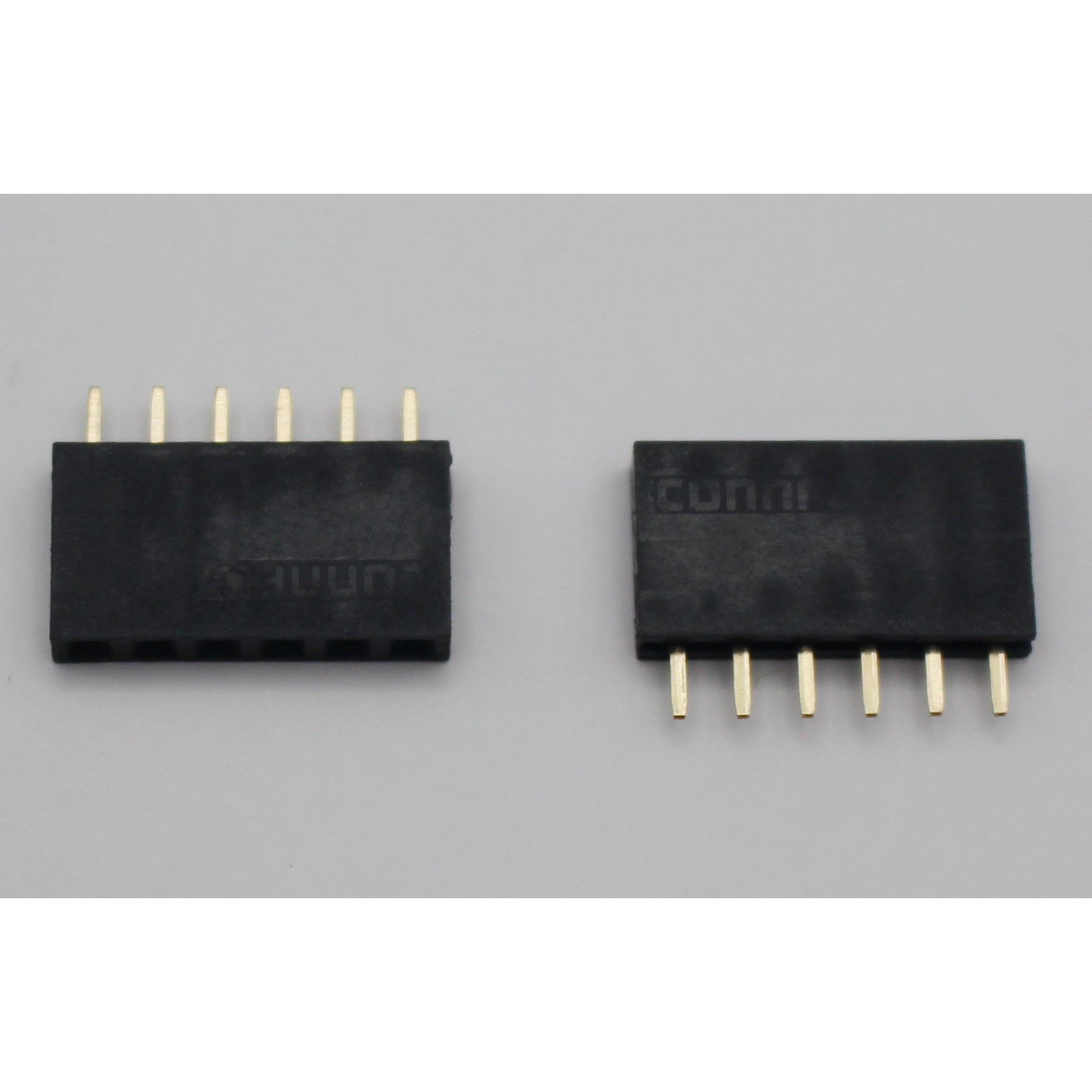 DS1023-1x06S01 1열 1x6핀 헤더소켓 스트레이트 타입 HEADER SOCKET 2.54mm 1,230원