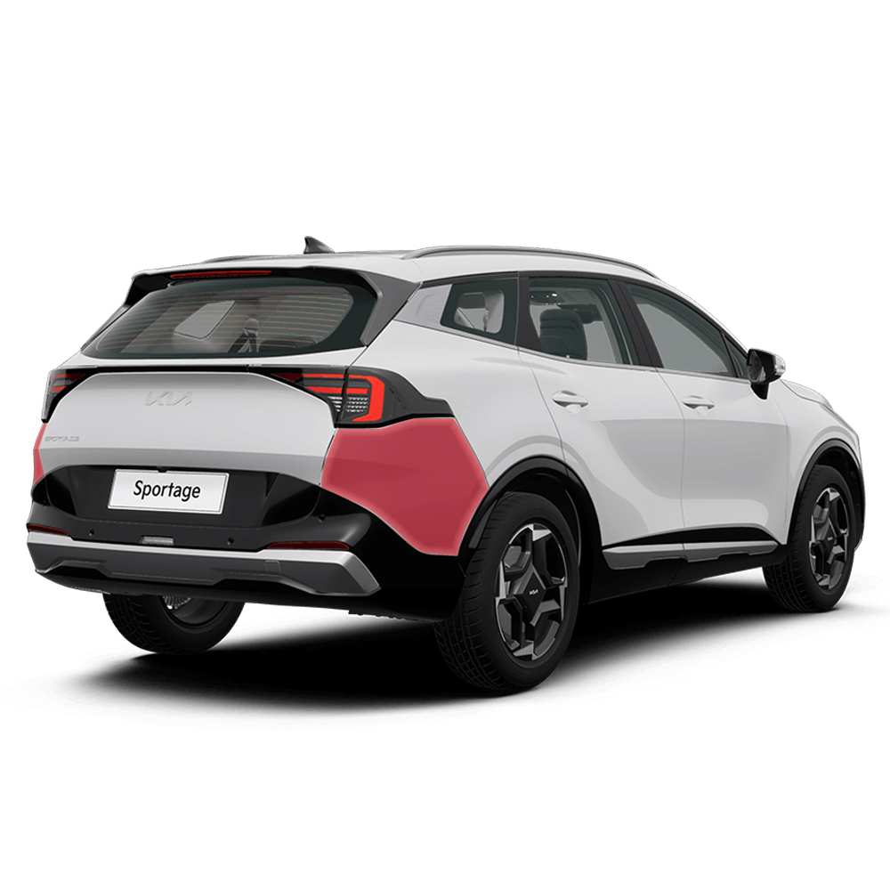 스킨엑스 스포티지 NQ5 페이스리프트 프레스티지 노블레스 시그니처 리어범퍼 사이드 뒷범퍼 PPF 차량보호필름, 1개, 프레/노블/시그 60,000원