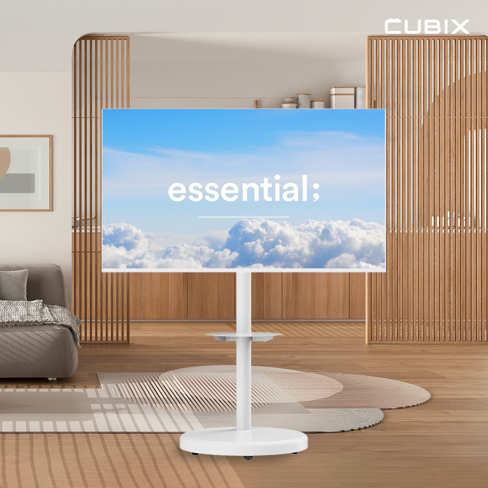 무빙큐빅스 대형 삼탠바이미 이동식TV거치대 티비스탠드 삼텐바이미 50인치 55인치 65인치 75인치 호환 110,430원