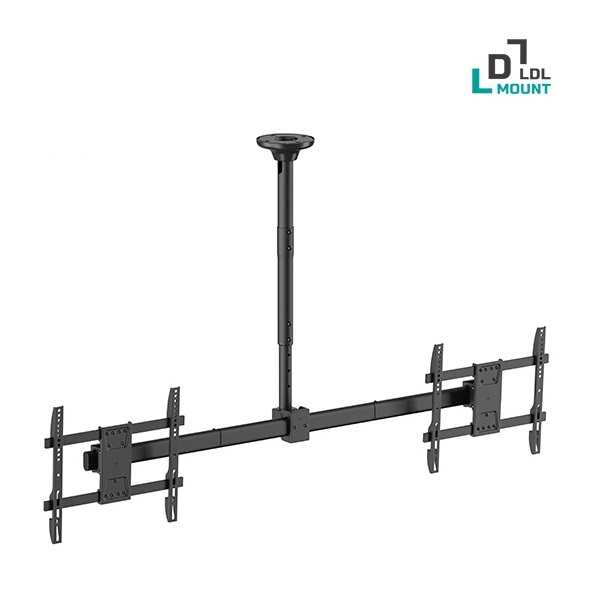 [엘디엘 마운트] 천장형 TV모니터 듀얼 가로형 광고형브라켓 APL-CE440SS(일반타입) 거치대 (66인치거치) 102,000원