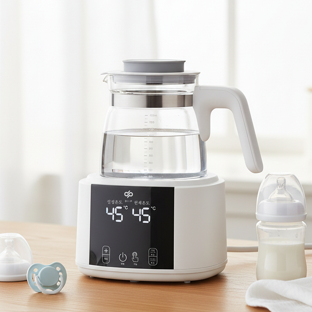 디프 스마트 원터치 분유포트 영구 보온 살균 유리 보온포트 36,500원