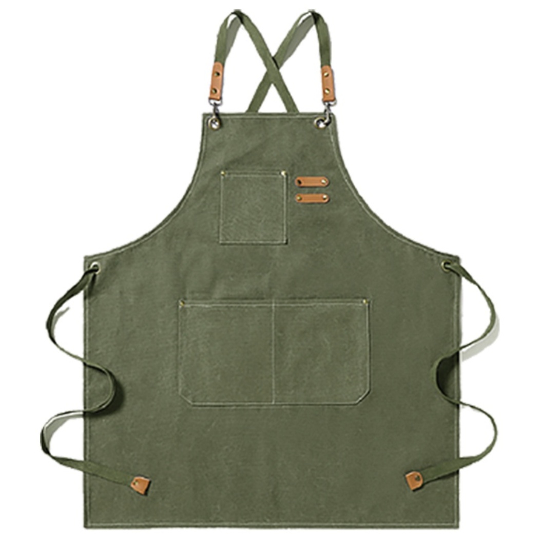 아워리빙 캔버스재질 마스터 앞치마, 1_카키 6,000원