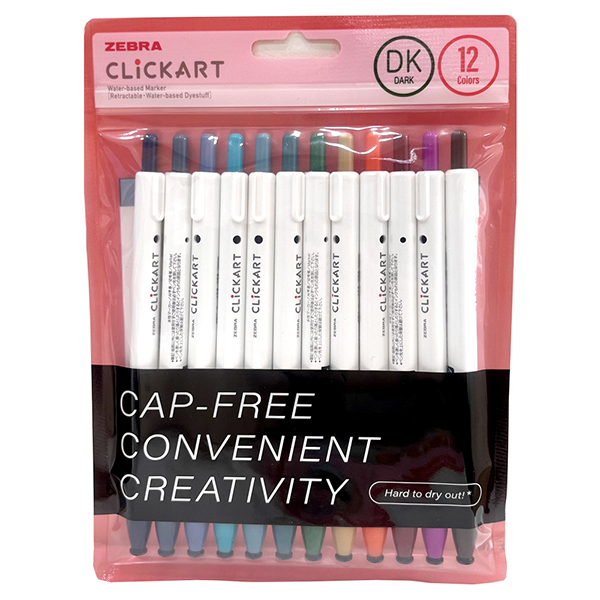제브라 클릭아트 마커 DK 12종세트 12,260원