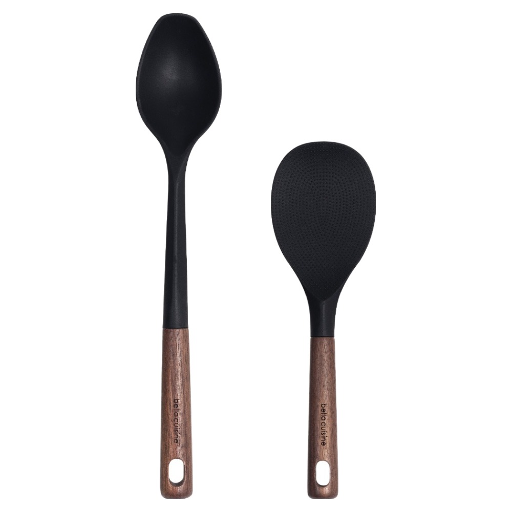 벨라쿠진 월넛우드 실리콘 조리도구 2종 세트 11,600원