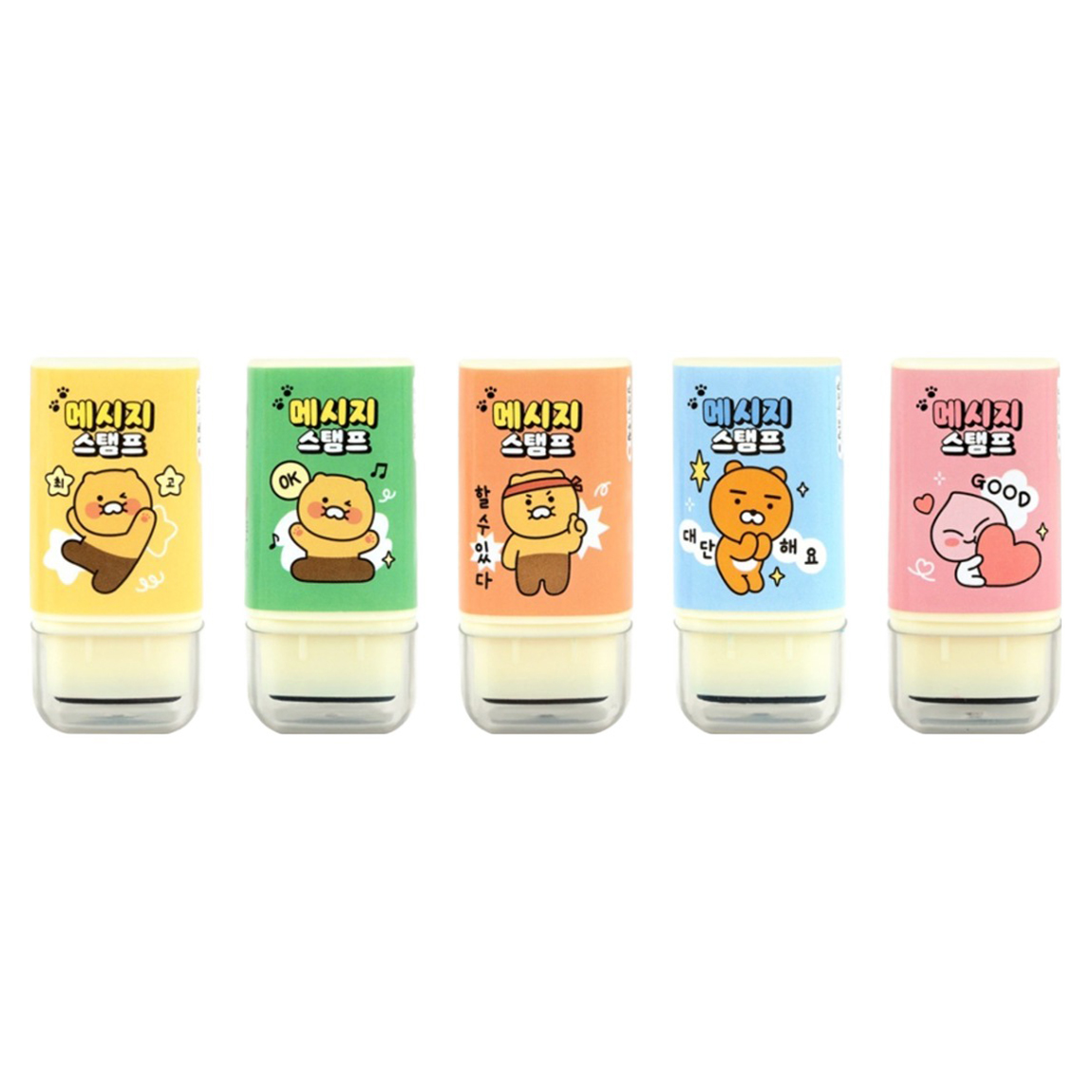 카카오프렌즈 사각 스탬프 5종 세트 12,500원