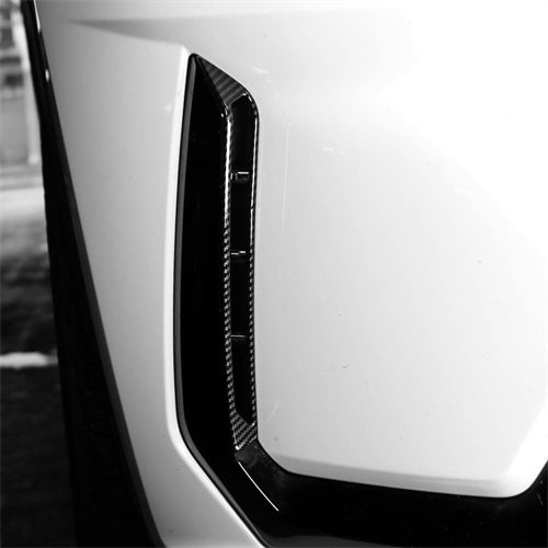 더블랙 호환 4세대 쏘렌토 MQ4 튜닝 용품 전방 에어홀 가니쉬 카본 크롬 몰딩 21,500원