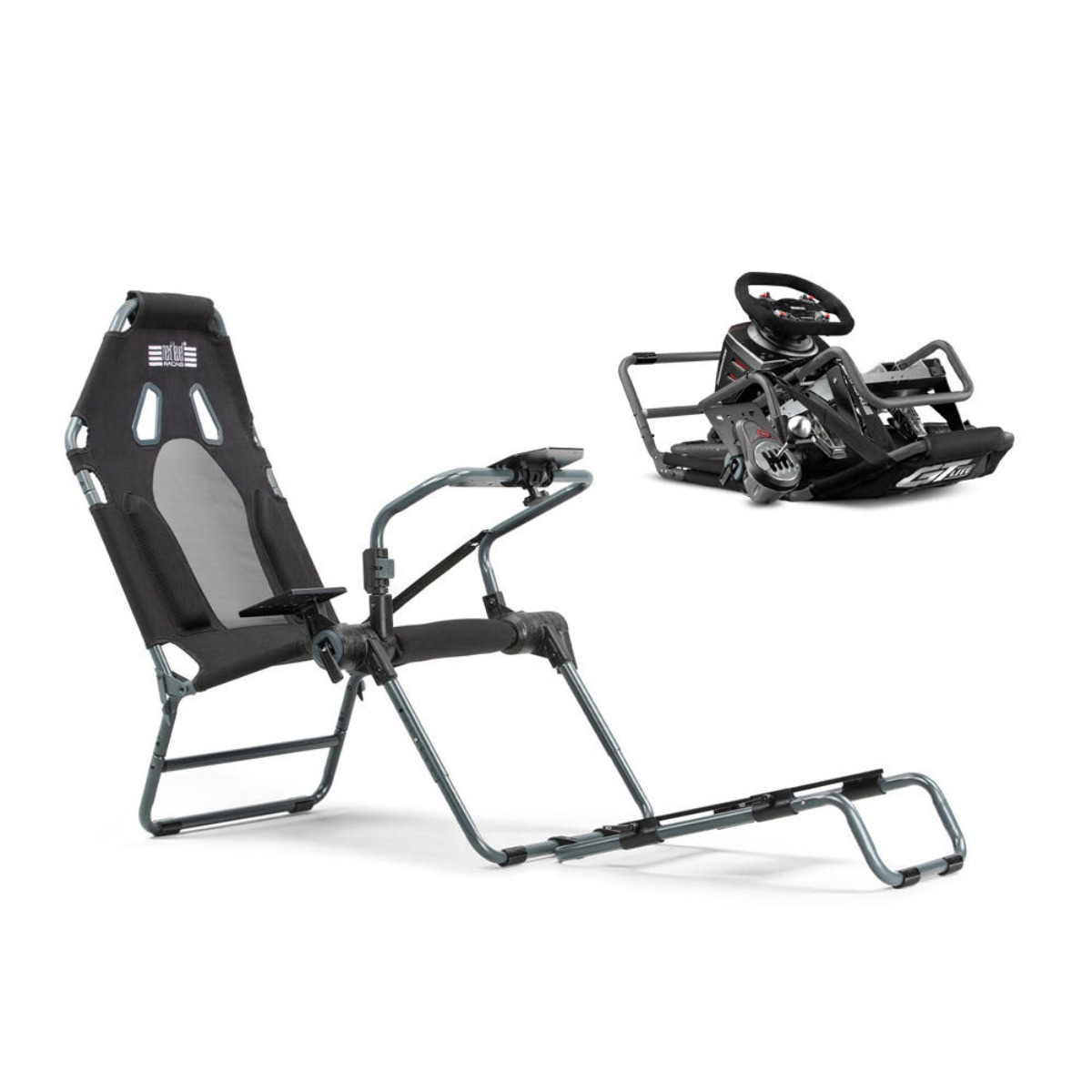 넥스트 레벨 레이싱 GT Lite Carbon Grey Edition 레이싱 시트 거치대 게임 장비 (NLR-S021) 299,000원