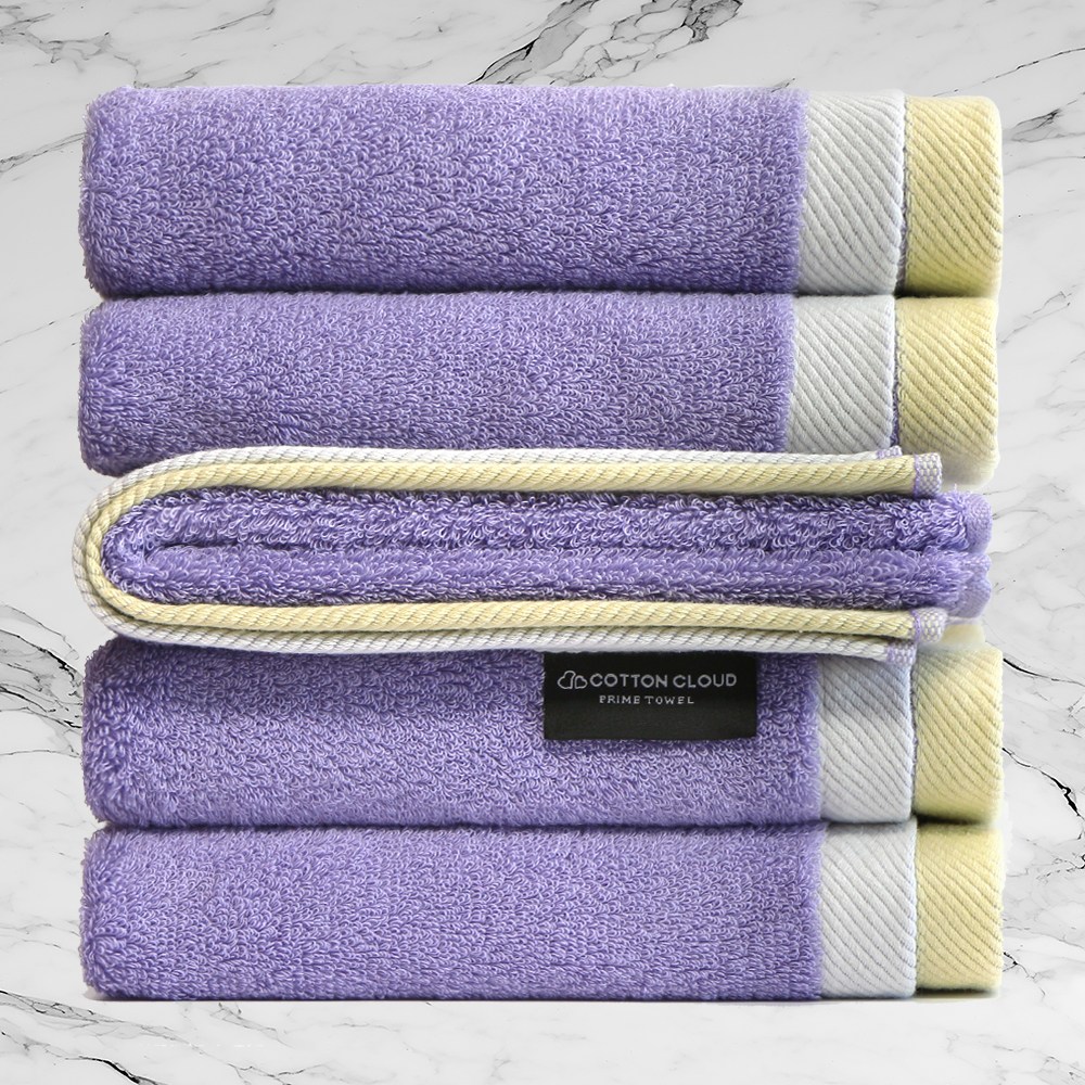 코튼클라우드 고중량 프라임 선염 디자인 레이어 호텔수건 200g 40수 면사 23,120원