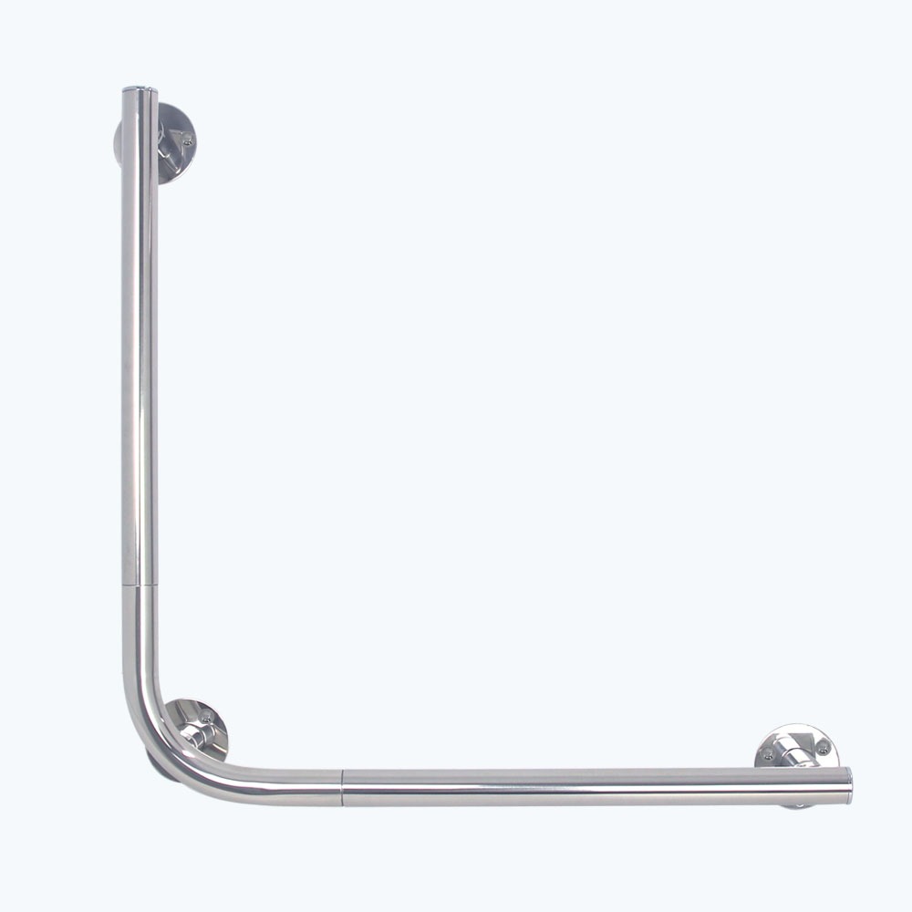 스텐레스 L자 양변기 장애인 손잡이 노약자 안전바 안전손잡이 보조손잡이, 1개 21,500원