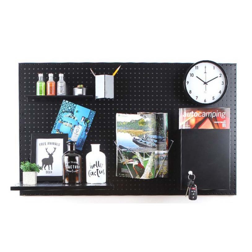 타공판닷컴 인테리어 원형 타공판 300 x 700 mm, 1개, 블랙 23,600원