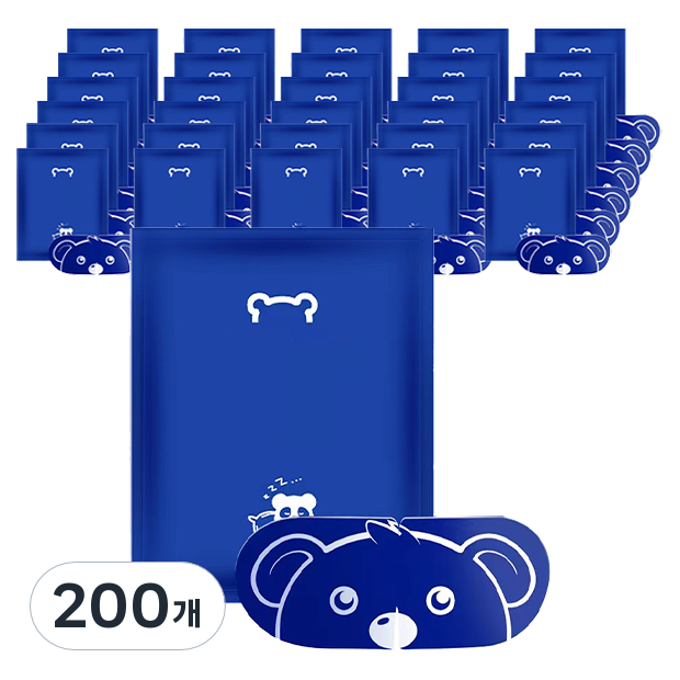 젤루뚝 눈찜질 스팀 안대 로즈, 1개입, 200개 46,450원