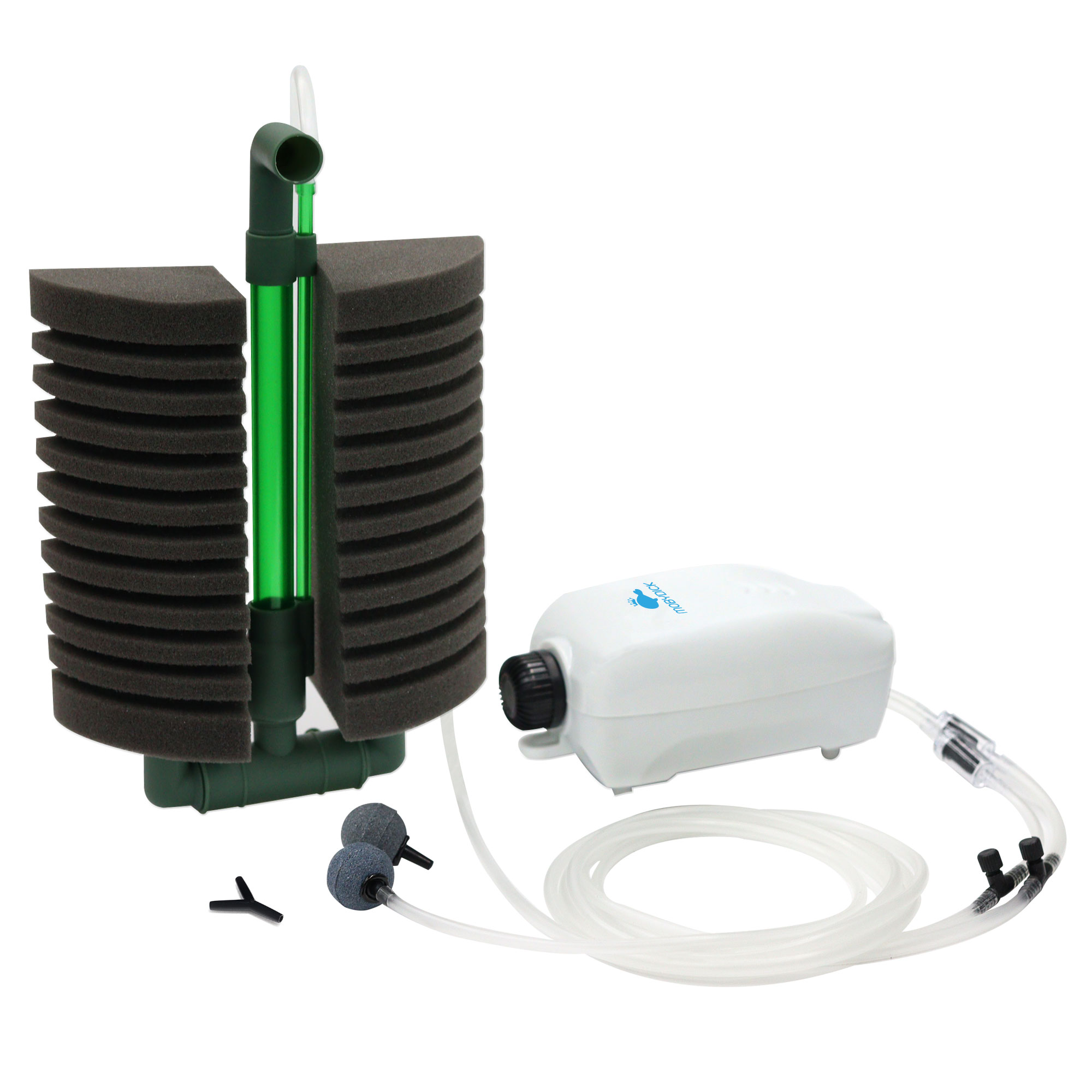 모비딕 2구 산소발생기 중형어항용 스펀지 600 세트 19,500원