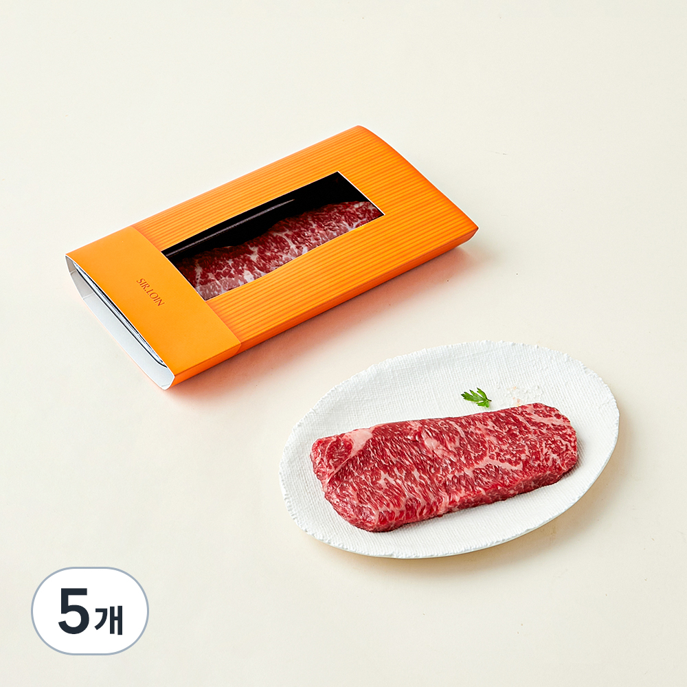 [로켓프레시] 설로인 한우 1++(8)등급 채끝 구이용 (냉장) 212,820원