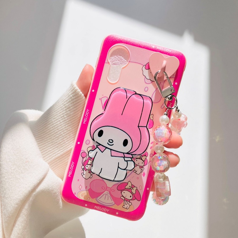 핑크 마이멜로디 비즈스트랩 신비키즈폰 SM-G525N ZEM폰 갤럭시엑스커버5 케이스 15,660원