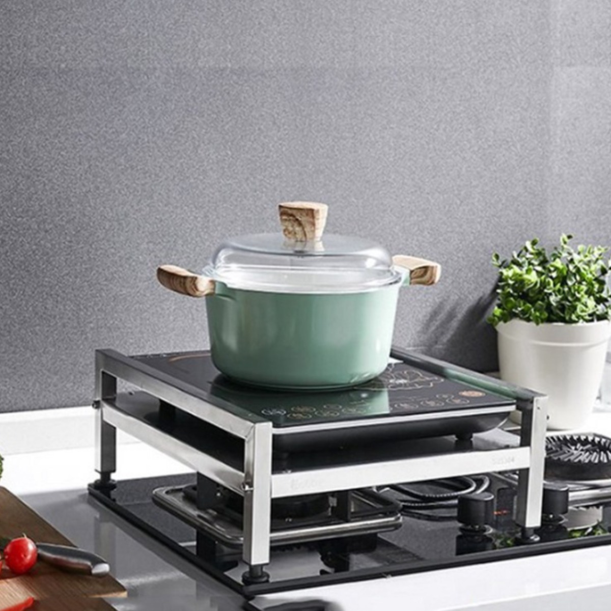 스텐 가스렌지 덮개 [주방용품 인덕션 선반정리대 거치대 받침대] 85,000원